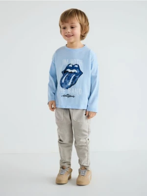 Obrázek produktu Reserved - Tričko s dlouhými rukávy The Rolling Stones - světle modrá