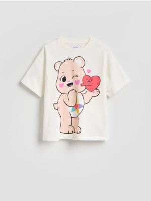 Obrázek produktu Reserved - Tričko s potiskem Care Bears - krémová