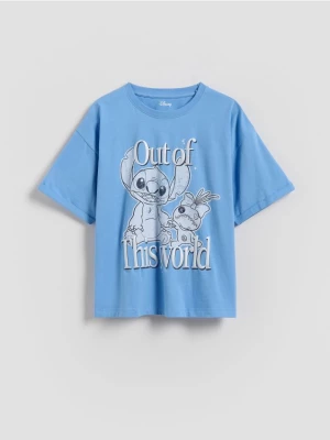Obrázek produktu Reserved - Triko Lilo a Stitch - hyacintová