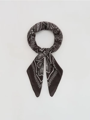 Obrázek produktu Reserved - Vzorovaná bandana - tmavě hnědá