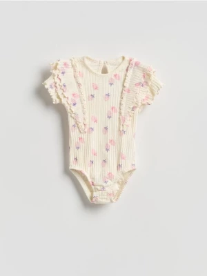 Obrázek produktu Reserved - Vzorované body s volány - krémová
