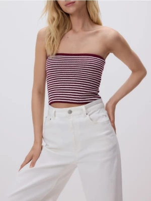 Obrázek produktu Reserved - Žerzejový crop top - vícebarevná