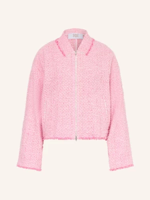 Obrázek produktu Riani Blouson Z Tvídu S Třpytivou Přízí růžová