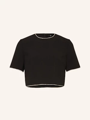 Obrázek produktu Riani Cropped Halenka S Ozdobnými Kamínky černá