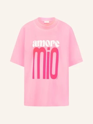 Obrázek produktu Riani Oversized Tričko růžová / bílá