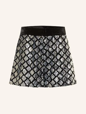 Obrázek produktu Riani Šortky Z Materiálu Nicki S Flitry černá / stříbrná
