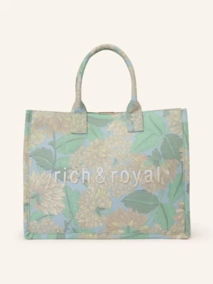 Obrázek produktu Rich & Royal Nakupující světle zelená / tmavě žlutá / tmavě modrá