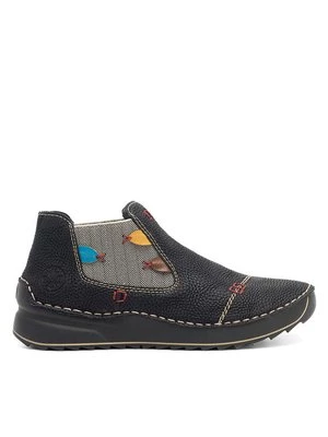 Obrázek produktu Rieker Polobotky 51592-00 Černá