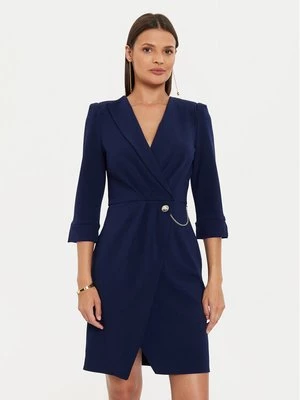 Obrázek produktu Rinascimento Koktejlové šaty CFC0019592002 Tmavomodrá Regular Fit