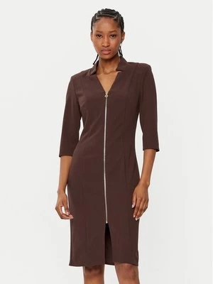 Obrázek produktu Rinascimento Koktejlové šaty CFC0121893003 Hnědá Slim Fit