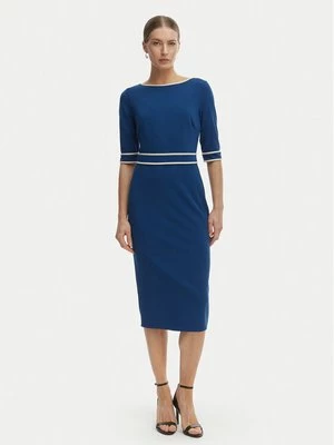 Obrázek produktu Rinascimento Koktejlové šaty CFC0127991003 Modrá Slim Fit