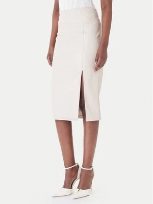 Obrázek produktu Rinascimento Sukně z imitace kůže CFC0127468003 Béžová Slim Fit