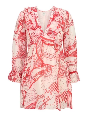 Obrázek produktu River Island Petite Šaty  červená / bílá