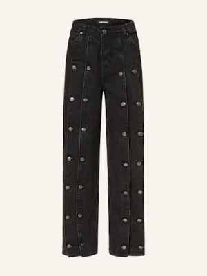 Obrázek produktu Rotate Wide Leg Džíny d04 black denim