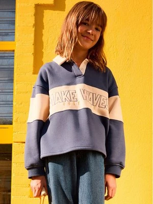 Obrázek produktu Roxy Mikina Iconic Waves ERGFT04025 Modrá Boxy Fit