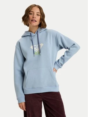 Obrázek produktu Roxy Mikina Surf Stoked Brushed Art ERJFT05020 Světle modrá Regular Fit