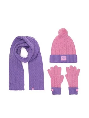 Obrázek produktu Roxy Sada čepice, šála a rukavice RX-KF-001-AW24 Fialová