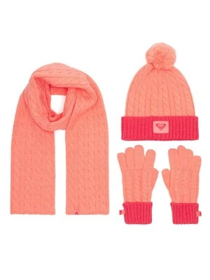 Obrázek produktu Roxy Sada čepice, šála a rukavice RX-KF-001-AW24 Oranžová
