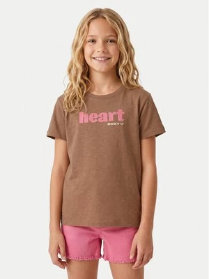 Obrázek produktu Roxy T-Shirt Orchid Art ERGZT04142 Hnědá Regular Fit