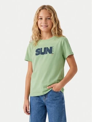 Obrázek produktu Roxy T-Shirt Orchid Art ERGZT04142 Zelená Regular Fit