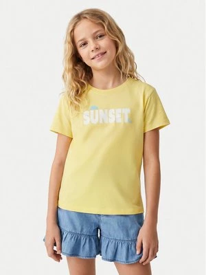 Obrázek produktu Roxy T-Shirt Orchid Art ERGZT04142 Žlutá Regular Fit