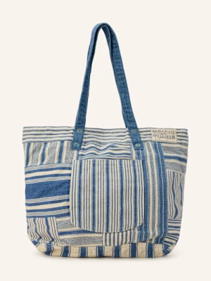 Obrázek produktu Rrl Ralph Lauren Shopper tmavě modrá / krémová