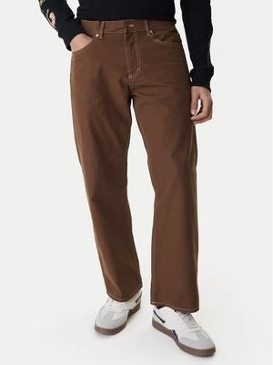 Obrázek produktu RVCA Kalhoty z materiálu Dayshift 23A113502 Hnědá Relaxed Fit
