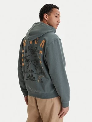 Obrázek produktu RVCA Mikina Butterfly Poster EVYSF00136 Zelená Boxy Fit