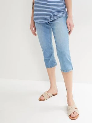 Obrázek produktu Rybaczki dżinsowe, slim fit, mid waist bonprix