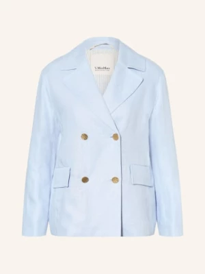 Obrázek produktu S Max Mara Lněný Blejzr Avenue tmavě modrá
