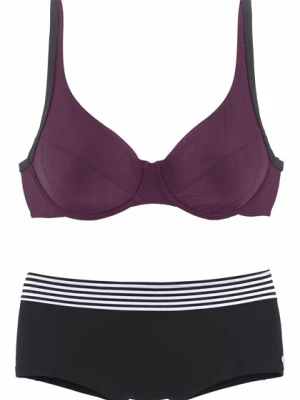 Obrázek produktu s.Oliver Bikiny  fialová / černá / bílá
