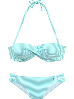 Obrázek produktu s.Oliver Bikiny  tyrkysová / bílá