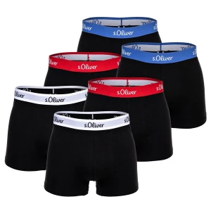 Obrázek produktu s.Oliver Boxerky  modrá / ohnivá červená / černá / bílá