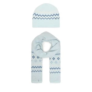 Obrázek produktu Sada čepice a šál Guess W5PZ18 Z3LQ0 Modrá
