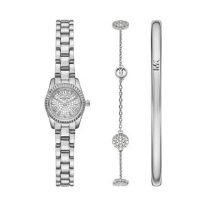 Obrázek produktu Sada hodinek a náramek Michael Kors MK4948SET Stříbrná