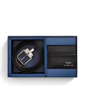 Obrázek produktu Sada pouzdro na karty a opasek Polo Ralph Lauren 405880721001 Černá