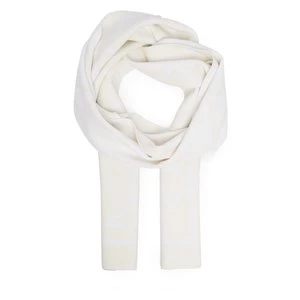 Obrázek produktu Šál Calvin Klein Emblem Aop Jcq Fine Rib Scarf LV04D8051G Bílá