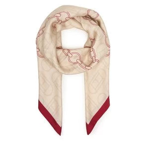Obrázek produktu Šál Tommy Hilfiger Chain Silk Large Scarf AW0AW18277 Červená