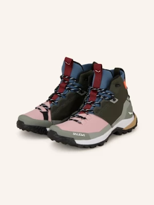 Obrázek produktu Salewa Turistické Boty Puez 2 Mid Ptx olivová / růžová / modrá