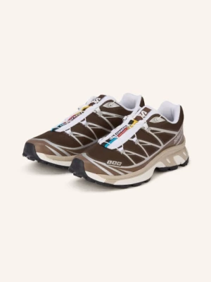 Obrázek produktu Salomon Teniska Xt-6 tmavě hnědá / stříbrná / bílá