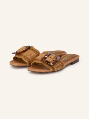Obrázek produktu Sam Edelman Pantofle Bambi Playa světle hnědá / zlatá / tmavě hnědá