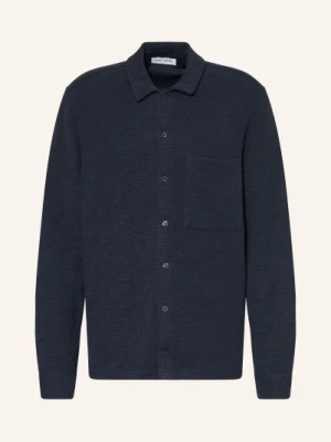 Obrázek produktu Samsøe  Samsøe Bouclé Overshirt Sakore tmavě modrá SAMSØE  SAMSØE