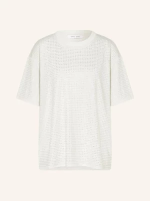 Obrázek produktu Samsøe Samsøe Oversized Tričko Chrishell S Ozdobnými Kamínky krémová