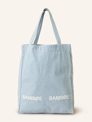 Obrázek produktu Samsøe  Samsøe Shopper Saluca tmavě modrá SAMSØE  SAMSØE