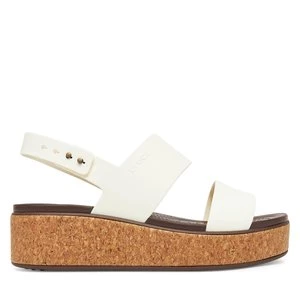 Obrázek produktu Sandály Crocs Brooklyn Cork Low Wedge 211144 Écru