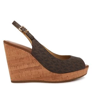 Obrázek produktu Sandály MICHAEL Michael Kors Rosie Wedge 40S6RSHS1B Hnědá