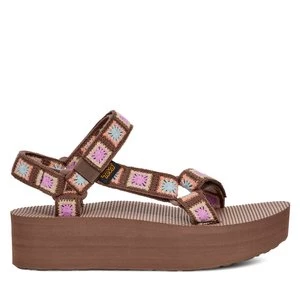 Obrázek produktu Sandály Teva Flatform Universal Crochet 1150210 Hnědá