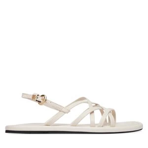 Obrázek produktu Sandály Tommy Hilfiger Flat Strappy FW0FW09220 Krémová