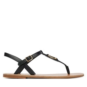 Obrázek produktu Sandály Tommy Hilfiger Leather Thong Sandal FW0FW09127 Černá