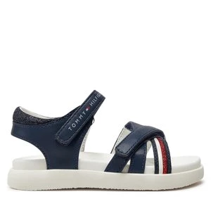 Obrázek produktu Sandály Tommy Hilfiger Strippes Velcro Sanadal T1A2-33234-0326 S Tmavomodrá